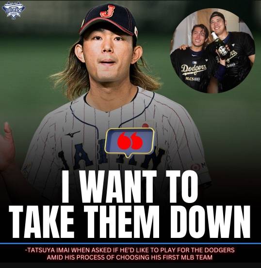 ▲ 다저스를 꺾고 싶다고 발언한 이마이 타츠야. ⓒ다저스네이션