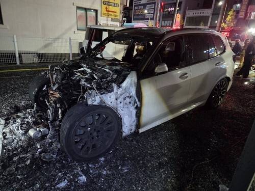 화재 현장. 울산소방본부 제공