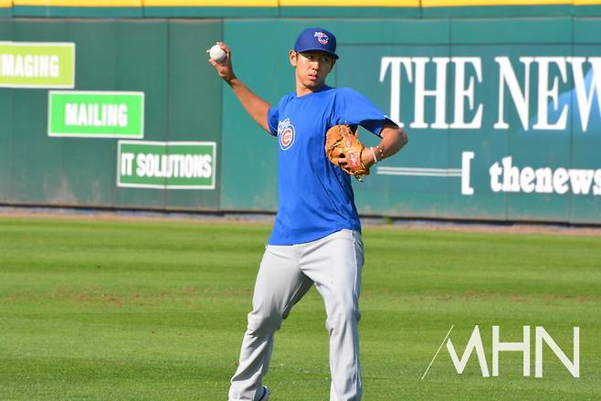 (시카고 컵스 시절의 이대은)