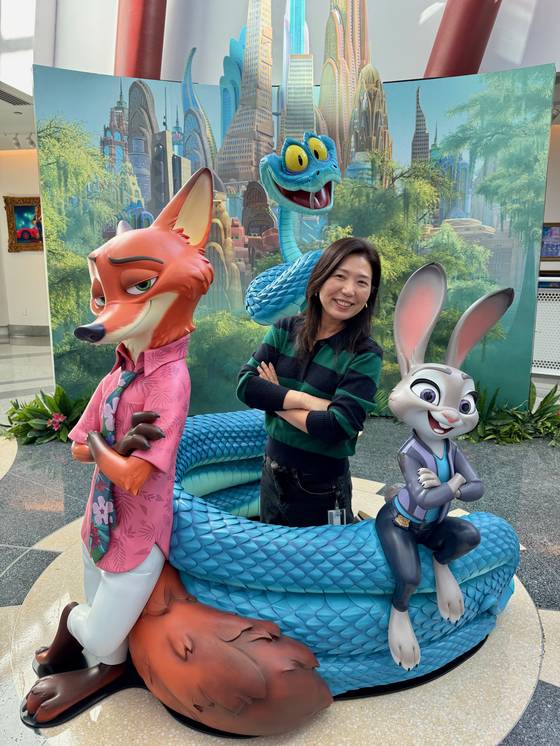 '주토피아2' 제작에 참여한 디즈니 이숙희 수퍼바이저. 사진 월트디즈니 컴퍼니 코리아