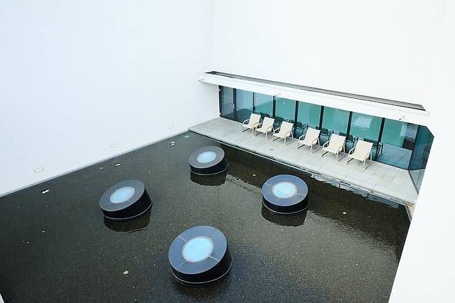 영동의 빛, 힐링, 바람을 테마로 조성된 레인보우힐링센터. 사진=도진영