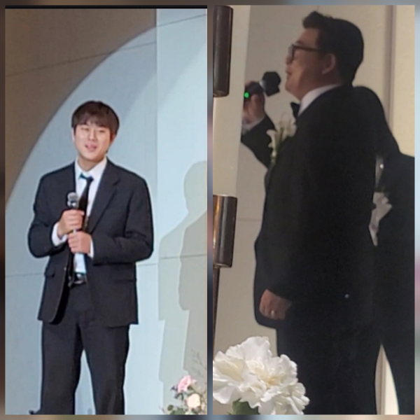 윤정수 결혼식에서 축가를 맡은 이무진이 데뷔 7년 만에 처음 겪는 MR 사고로 당황한 상황이 벌어졌다. 예상치 못한 순간 신랑 윤정수가 직접 식순을 정리하며 분위기를 되살렸다.