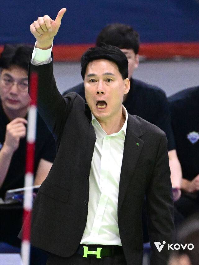 현대건설 강성형 감독/KOVO