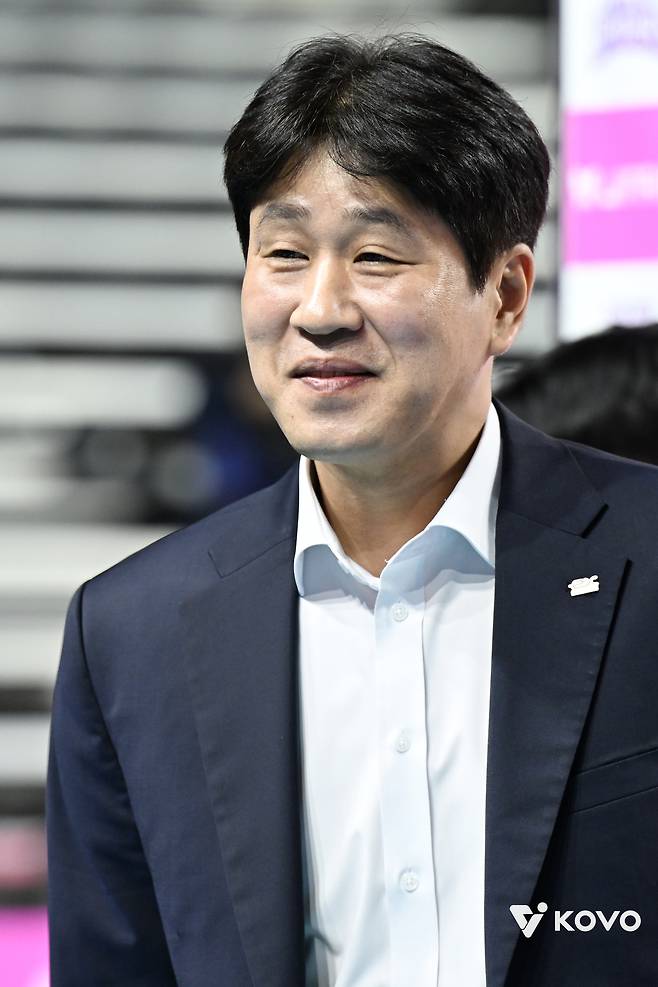 한국도로공사 김종민 감독. (KOVO 제공)