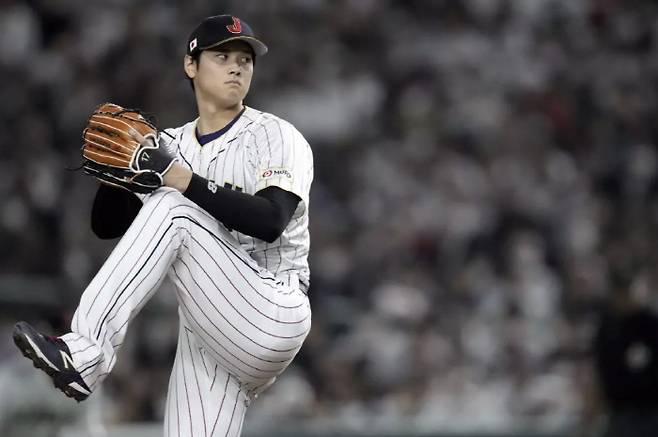 오타니 쇼헤이는 2023년 WBC서 투타 겸업을 통해 일본을 우승으로 이끈 주역이었다. AP연합뉴스