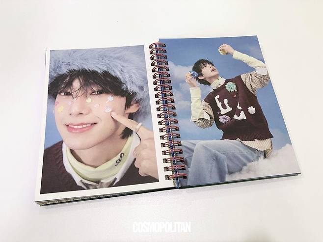 최립우 앨범 사진. 사진 코스모폴리탄.