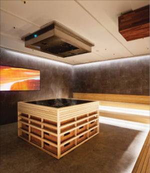 아쿠아필드 안성점 찜질 스파 로울리 불가마.  조선호텔앤리조트 제공