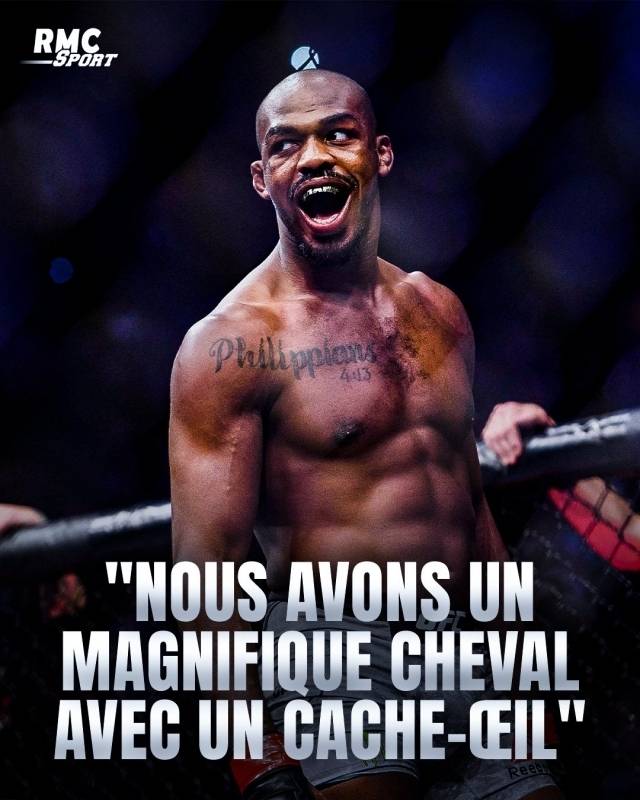 존스는 아스피날에 대한 비난을 멈추지 않았다. 특히 시릴 간의 아이 포크 문제로 아스피날이 헤비급 타이틀전을 포기했을 때를 기점, 꾸준히 비난의 메시지를 전했다. 사진=RMC 스포르트 SNS