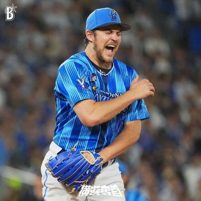 요코하마 DeNA 베이스타스 트레버 바우어./요코하마 DeNA 베이스타스 SNS