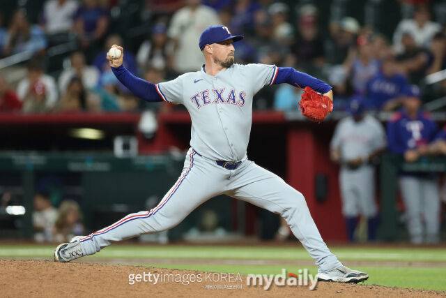 텍사스 레인저스 시절 숀 암스트롱./게티이미지코리아