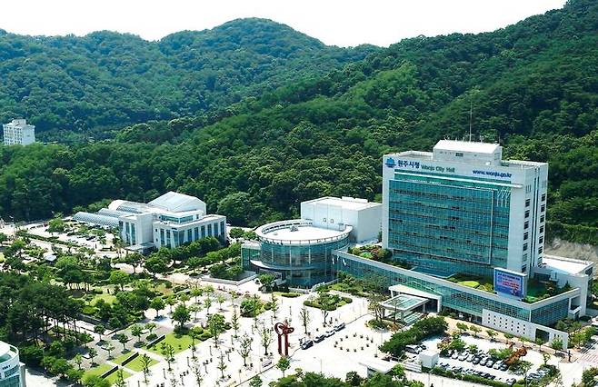 원주시청 청사. *재판매 및 DB 금지