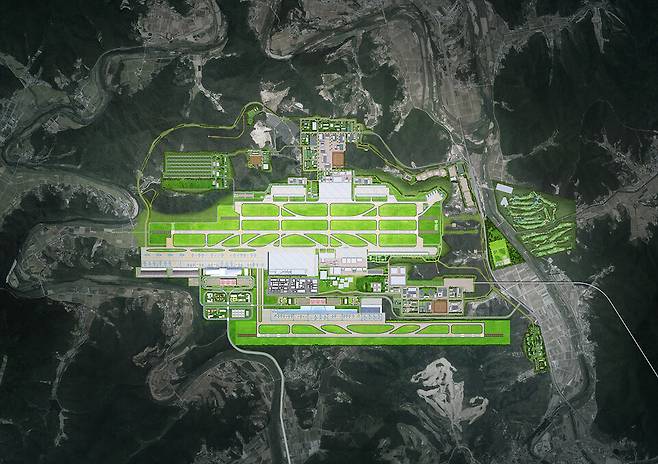 대구경북(TK) 신공항 조감도 ⓒ대구시 제공