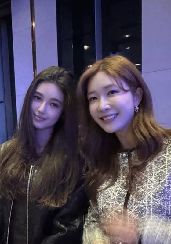 다니엘(왼쪽), 이정민/사진=이정민 인스타그램