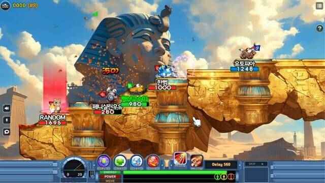 '포트리스3 블루',. 2블루 모드 플레이 장면.