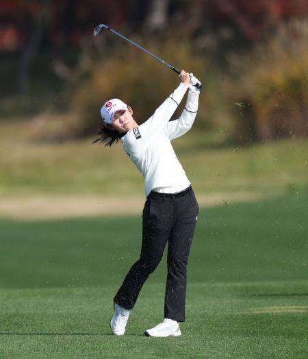 황유민이 백송홀딩스·부산일보 채리티 매치에 출전한다. KLPGA 제공