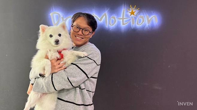 ▲ 이준영 대표와 방울이