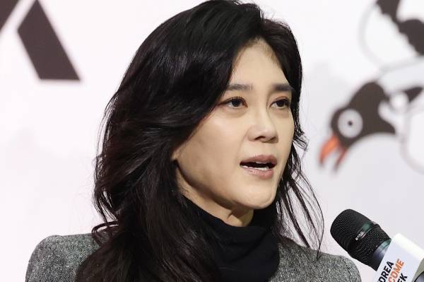 이부진 호텔신라 사장의 아들이 2026학년도 대학수학능력시험에서 우수한 성적을 거둔 것으로 알려졌다. 사진은 이 사장이 지난 10월23일 인천국제공항 제1터미널에서 열린 '2025 환영주간' 개막행사에서 인사말을 하고 있는 모습. /사진=뉴스1