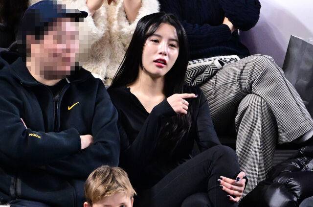 이다영이 천안 유관순체육관을 찾아 동생 이재현을 응원하고 있다 / 한국배구연맹(KOVO)