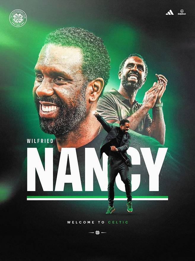 [서울=뉴시스] 스코틀랜드 셀틱의 윌프레드 낭시 감독. (사진=셀틱 SNS 캡처) *재판매 및 DB 금지