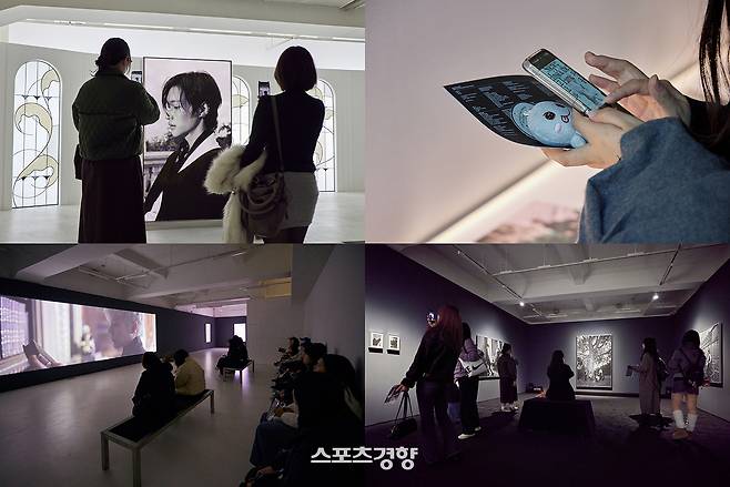 라이즈 싱글 ‘Fame’ 발매 기념 일민미술관 전시회 현장. SM엔터테인먼트 제공