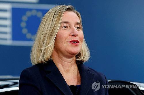 페데리카 모게리니 전 EU 외교안보 고위 대표  [로이터 연합뉴스 자료사진. 재판매 및 DB 금지]