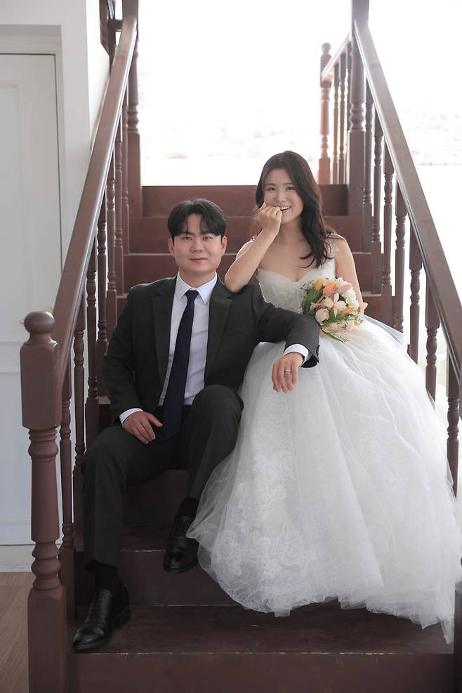 조준회-손지영 커플 결혼사진