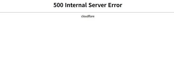[서울=뉴시스] 클라우드플레어는 한국 시간 기준 5일 오후 5시56분께 대시보드, API 서비스 문제가 발생해 조사하고 있다고 밝혔다. 현재 퍼플렉시티, LoL, 리멤버, 줌(Zoom), 클로드 등의 서비스 접속이 원활하지 않은 상황이다. 해당 웹사이트에 접속하면 '500 Internal Server Error'라는 내용이 표시된다. (사진=Zoom 웹사이트 캡처) *재판매 및 DB 금지 /사진=뉴시스