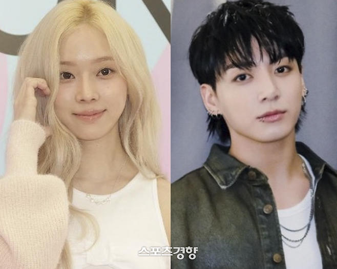 에스파 윈터와 BTS 정국. 연합뉴스