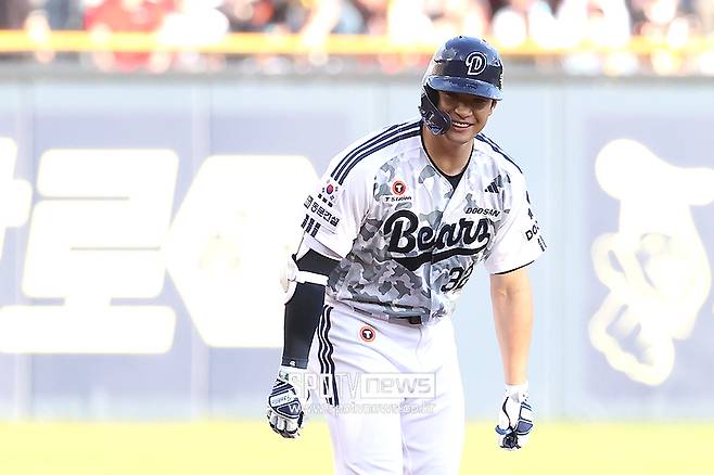 ▲ SSG는 좌타 거포 자원인 김재환과 2년 총액 22억 원에 계약을 마쳤다고 5일 공식 발표했다. 김재환 또한 자신의 경력 반등이 절실한 상황에서 인천에서의 재기를 꿈꾼다. ⓒ곽혜미 기자