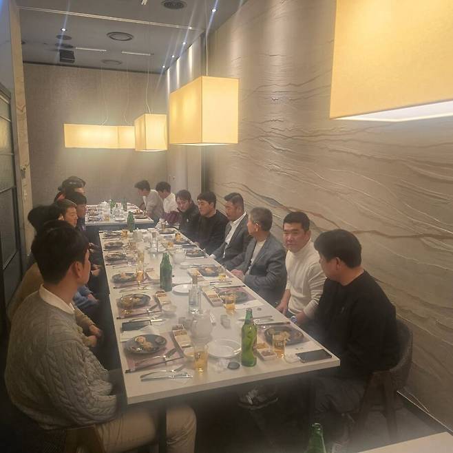 ▲ SK 왕조 모임 ⓒ정근우 인스타그램