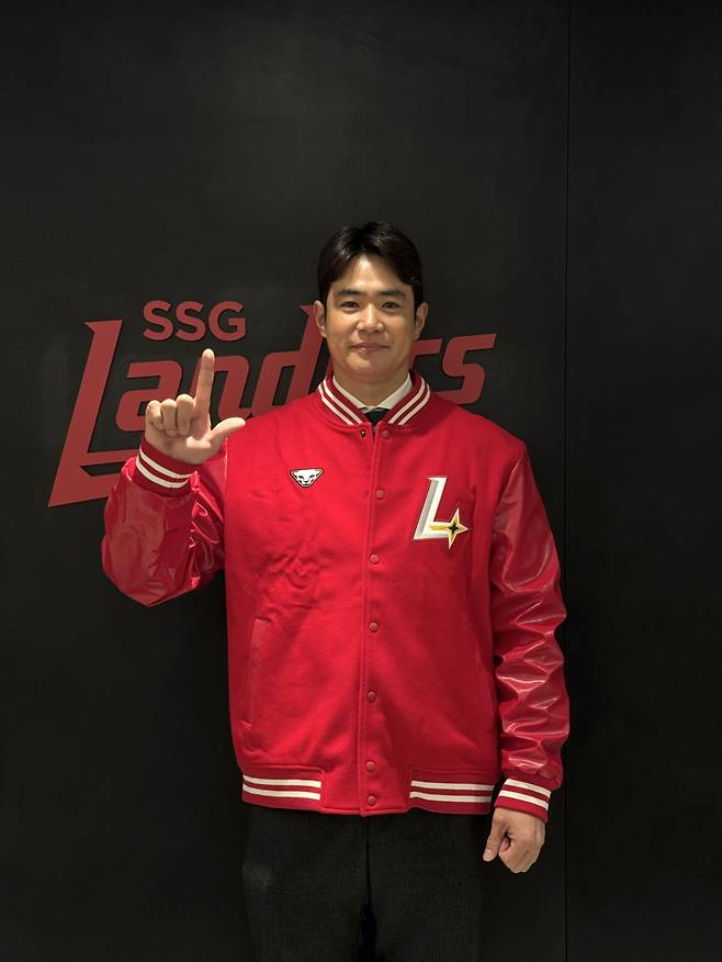 SSG 랜더스 김재환. /사진=SSG 랜더스 제공