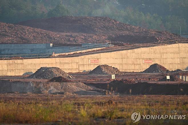 중국 장시성의 희토류 광산 [AFP=연합뉴스 자료사진]