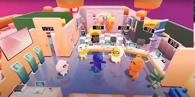 카카오엔터테인먼트가 공개했던 메타버스 플랫폼 컬러버스. 컬러버스 운영사는 지난 5월 파산절차에 돌입했다.