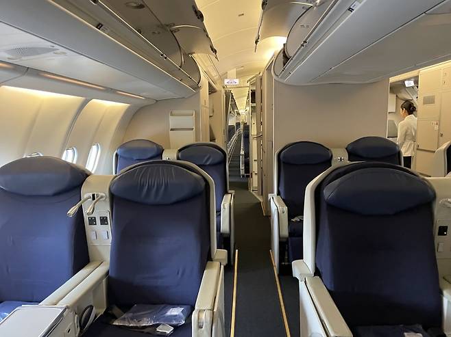 파라타항공 비즈니스 스마트 좌석./사진=한경닷컴