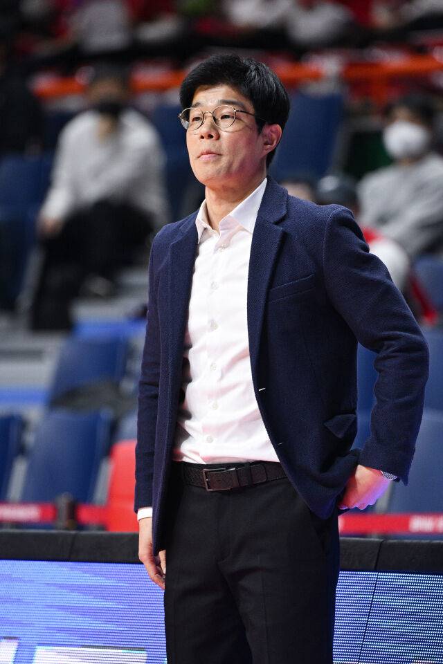 하상윤 감독./WKBL