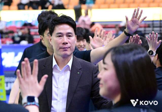 현대건설 강성형 감독./KOVO