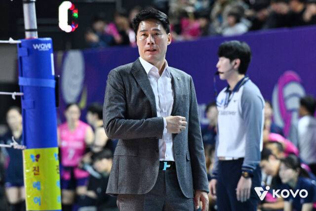 현대건설 강성형 감독./KOVO