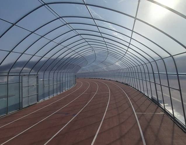 서산시 종합운동장 동계 비닐 터널 [온라인 커뮤니티]