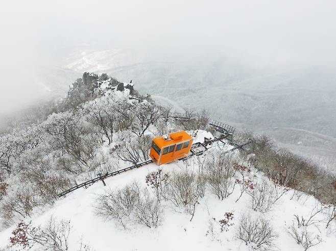 함양 대봉스카이랜드모노레일. 2025.12.5. 경남도 제공