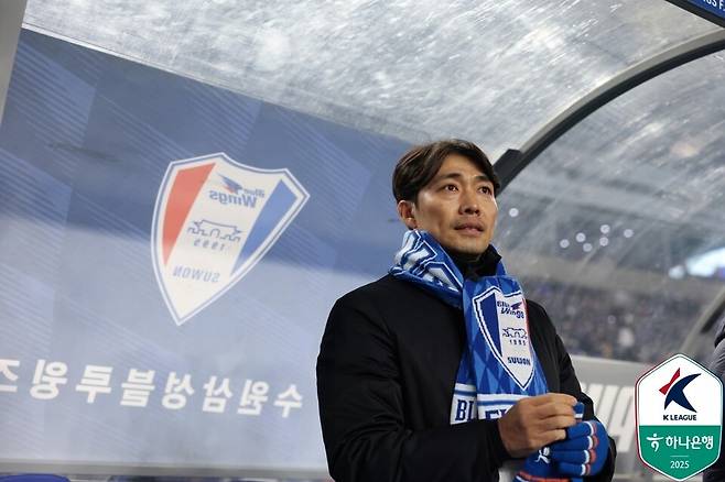 수원삼성 변성환 감독. /사진=한국프로축구연맹