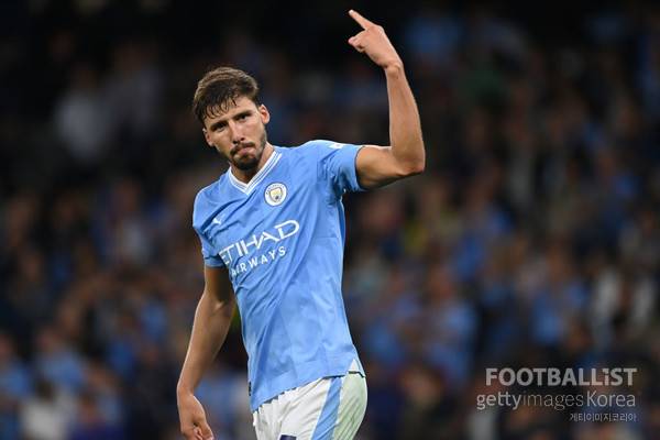 후벵 디아스(맨체스터시티). 게티이미지코리아