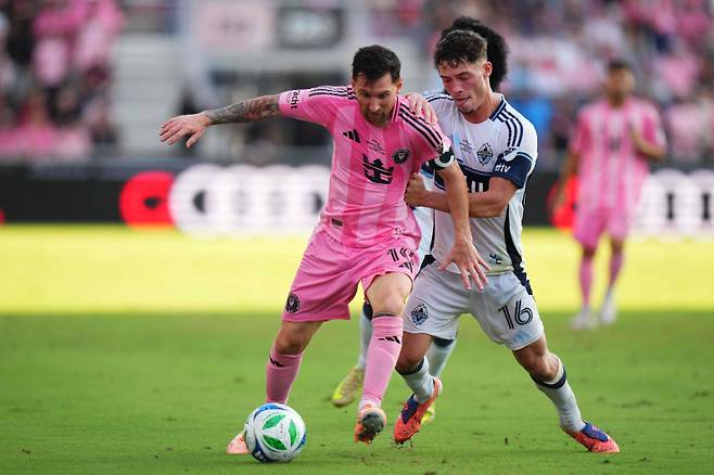 인터 마이애미의 MLS컵 우승을 이끈 메시. 사진=게티이미지/AFP 연합뉴스