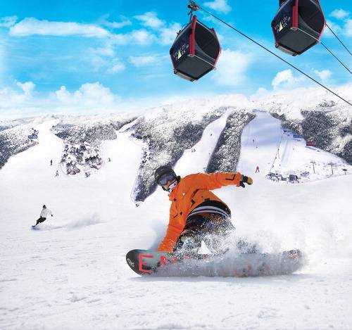 비발디파크 스키장.