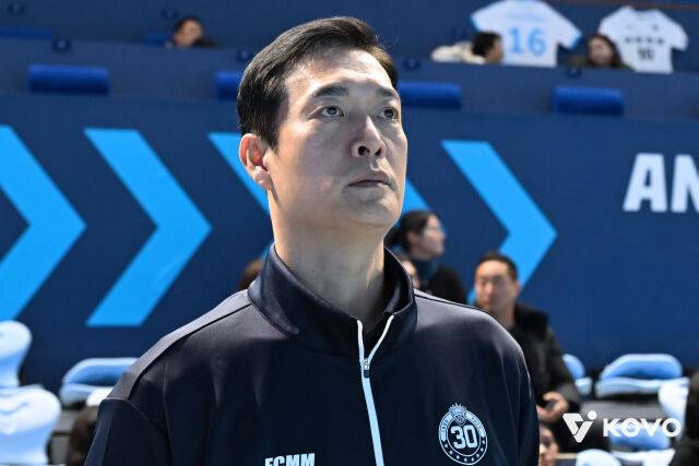 김상우 감독./KOVO