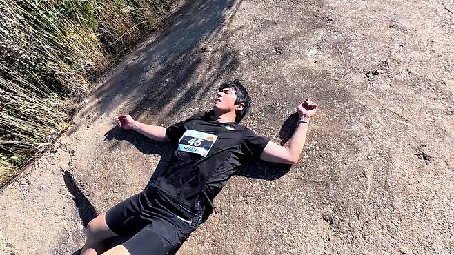 방송인 기안84가 남아공 ‘빅5 마라톤’에 도전하는 과정을 담은 MBC 예능 ‘극한84’ 7일 방송 한 장면. 사진 MBC