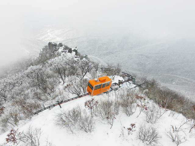 대봉스카이랜드 모노레일./경남도/