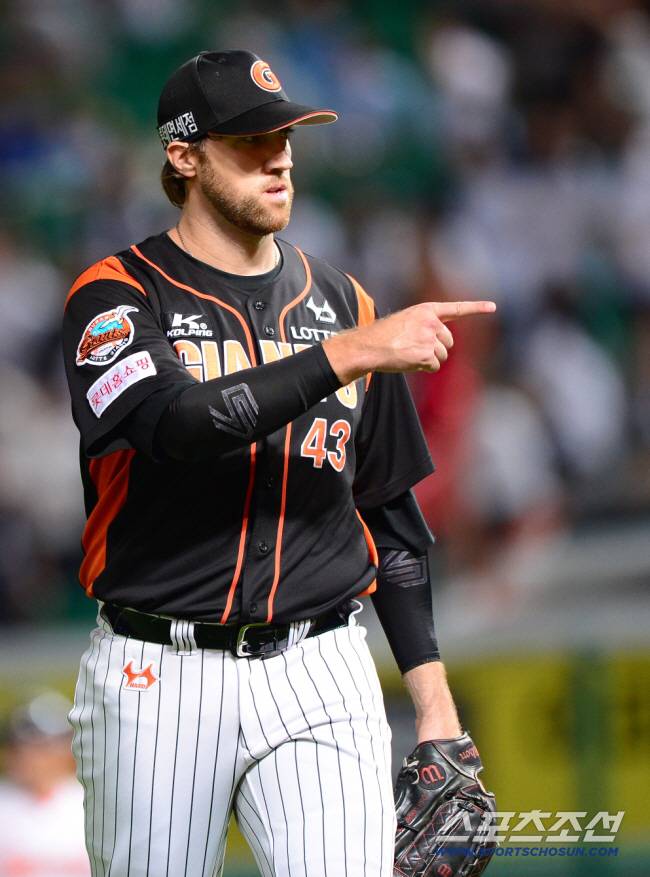 롯데 시절 린드블럼. 스포츠조선DB