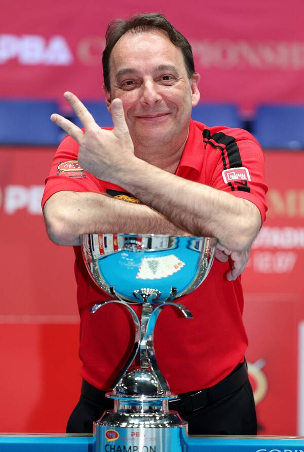 한국 무대 적응을 완벽하게 마치고 통산 3승 고지에 오른 다니엘 산체스. PBA 제공