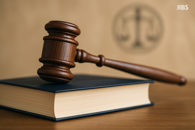 소년법과 언론 보도의 경계를 둘러싼 법적 공방을 상징하는 이미지.