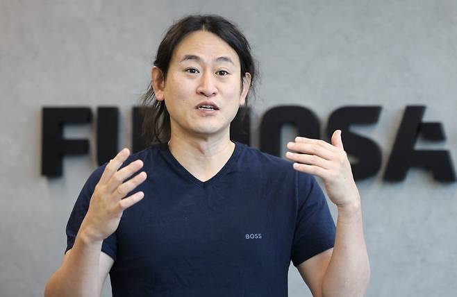 백준호 퓨리오사AI 대표. 이솔 기자